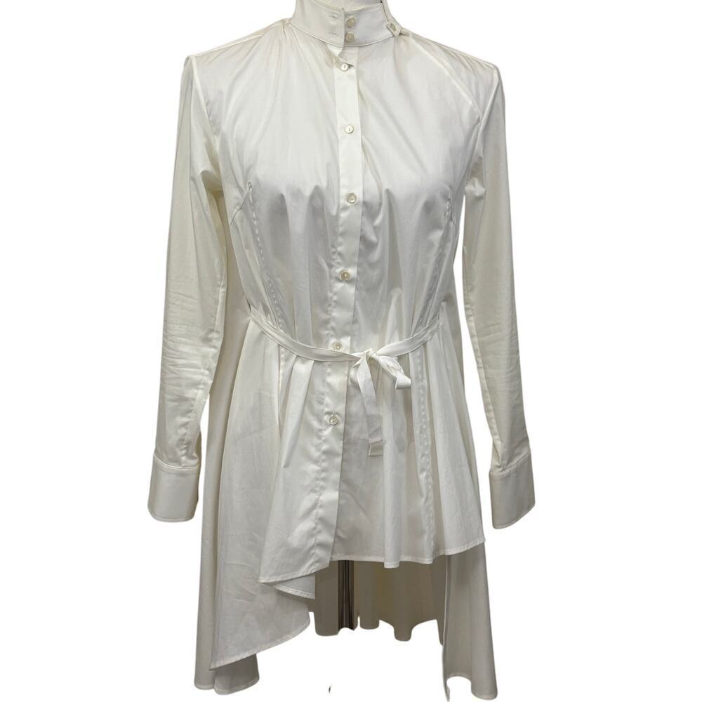 Palmer//Harding The Super Shirt, white, size 0/2, classic, oversized, artsy